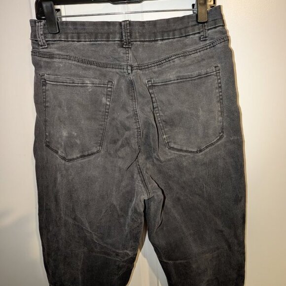 *3 FOR $9* NOBO No Boundaries Super High Rise Dark Wash Tapered Leg Jeans Pants - Picture 4 of 4